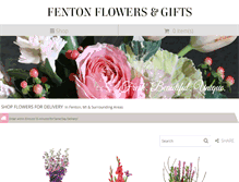 Tablet Screenshot of fentonflowershop.com